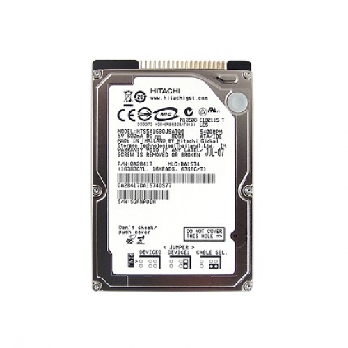 Hitachi 80GB IDE 2.5인치 (HTS541680J9AT00)